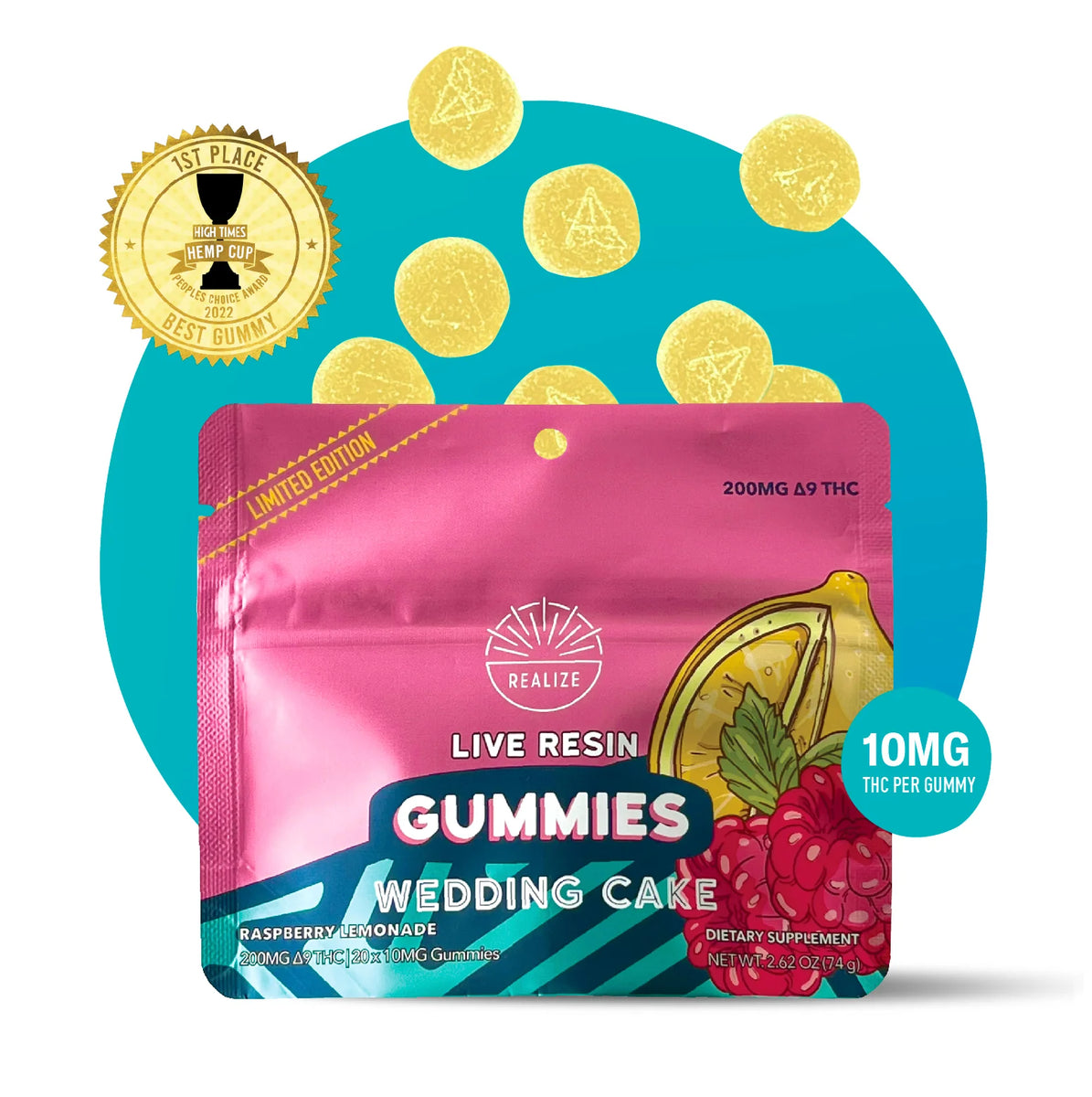 Realize LIMITED EDITION Live Resin Gummies – Capitol Hemp, LLC 