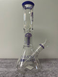 Diamond Gold 10” 14mm Beaker Bong