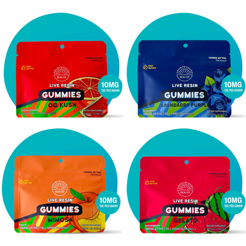 Realize Live Resin THC Gummies