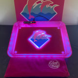 Pink Dolphin Glow Tray
