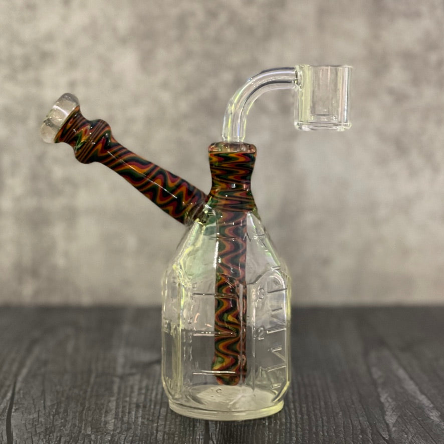 Antique Baby Bottle Rig – Capitol Hemp, LLC