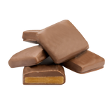 ΔDELTA 9 Milk Chocolate English Toffees – 15mg D9 THC + 15mg CBD Per Toffee – 10 COUNT JAR